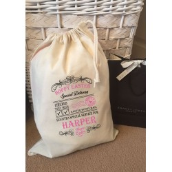 Personalised Hoppy Easter Gift Bag - Harper Design